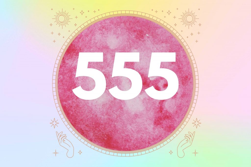 Numerology of Angel Number 555